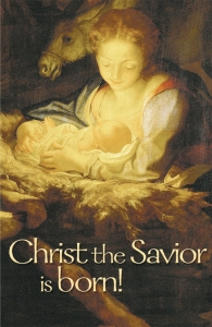 Christ the Savior is Born!: Christmas Bulletin, Large Size: Quantity per package: 100
